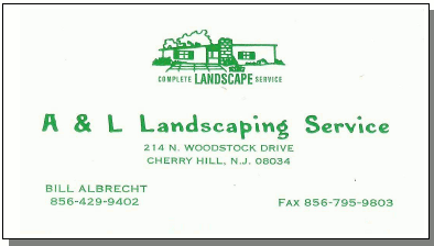 A+L Landscaping Service.